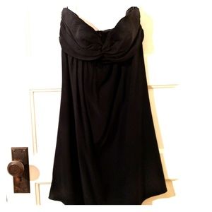 Strapless Little Black Dress from The Limited